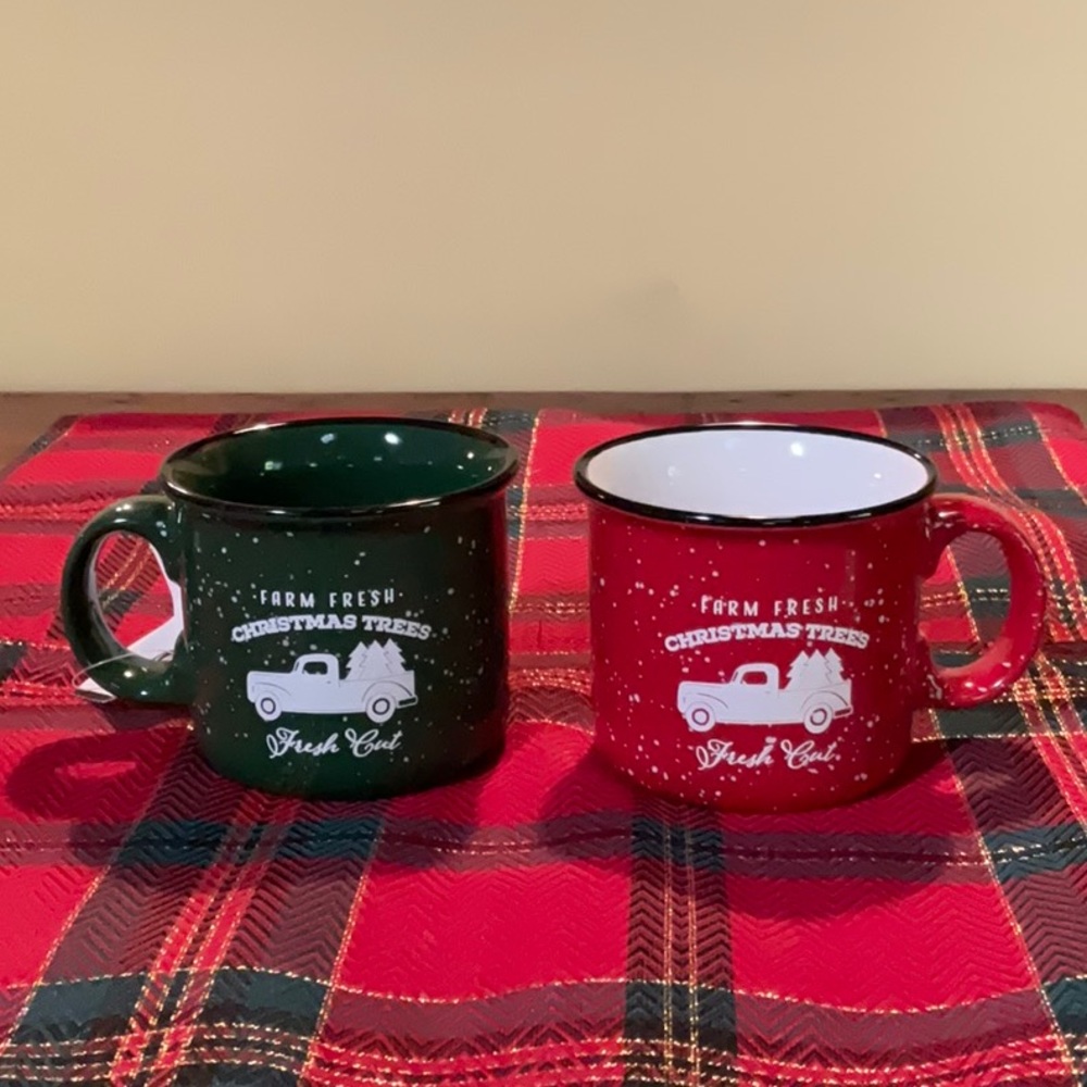 Holiday Coffee Mugs 2/Pack
